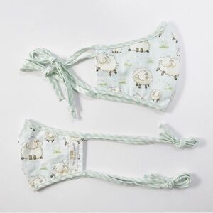 Bunnies by the Bay Mommy & Me Baa-bs matching mask